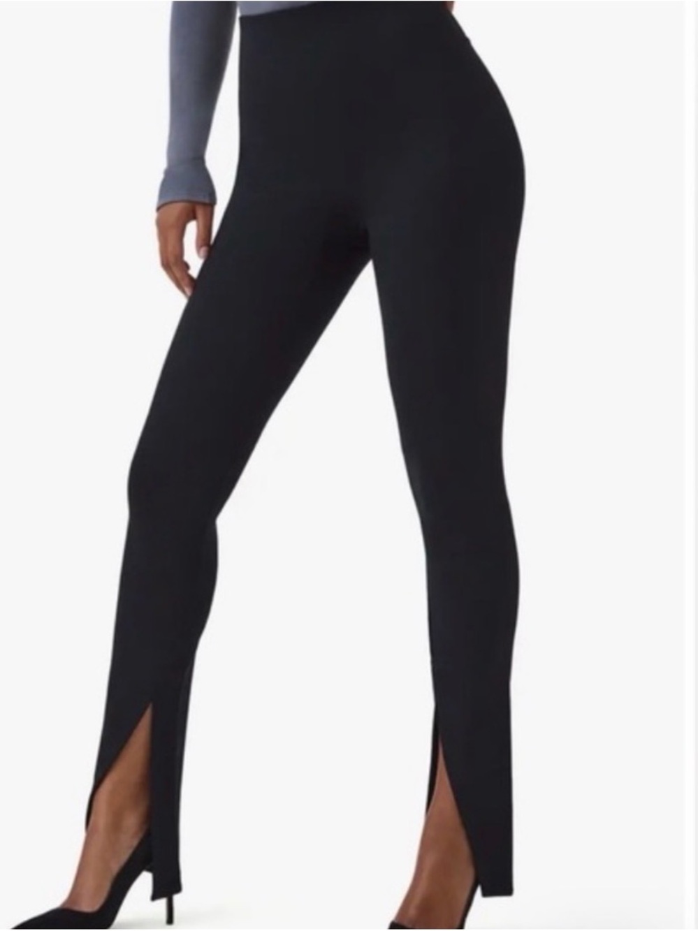 SPANX High Rise Skinny Slit Pants/ Leggings